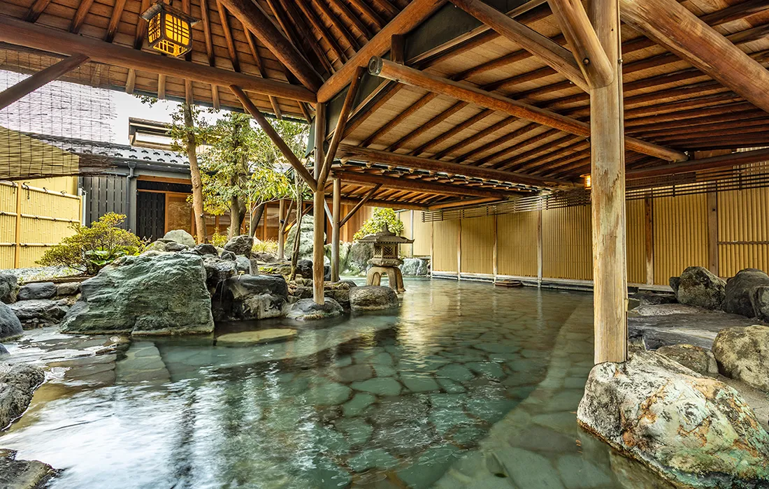 庭園露天風呂