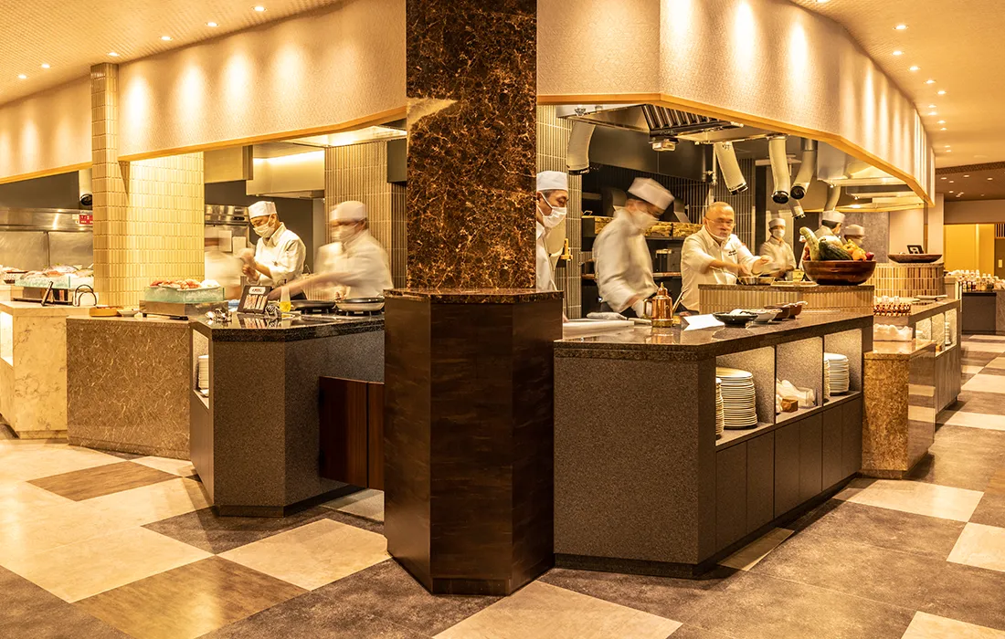 劇場型ビュッフェ