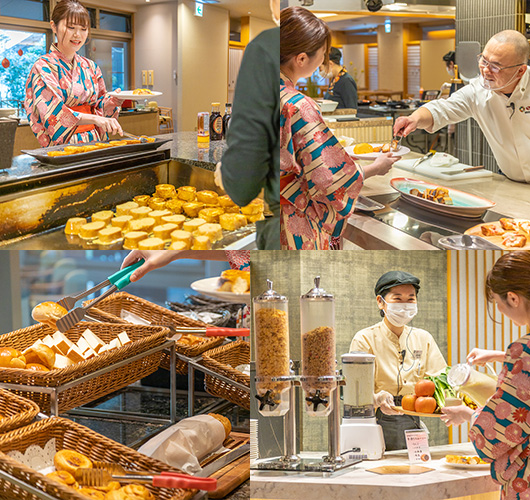 朝食ビュッフェイメージ